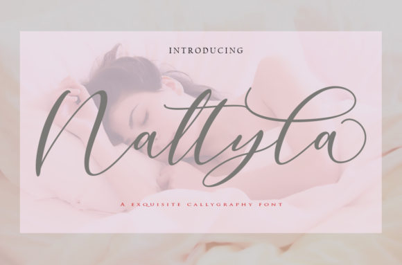 A New Nattyla: A Romantic Handwritten Font for Brands