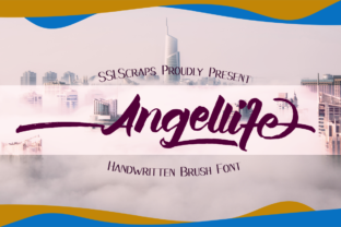 Angellife: A Bold Script Font for Editorial Design