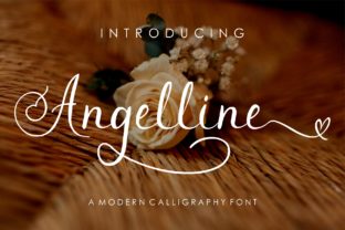 Angelline: A Romantic Script Font for Branding