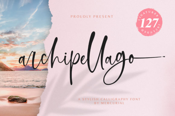 Archipellago: A Handwritten Font for Editorial Design