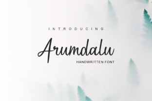 Arumdalu: A Versatile Handwritten Font for Editorial Design