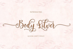 Body Silver: A Modern Script Font for Web Design