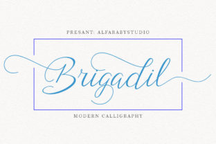 Brigadil: A Romantic Handwritten Font for Branding