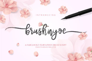 Brushnyoe: The Perfect Script Font for Crafters