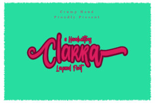 Clarra: The Bold Script Font for Marketers