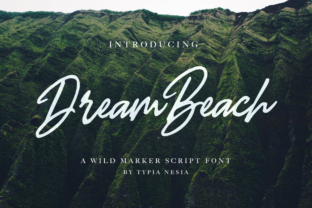 Dream Beach Font: A Wild Script for Bold Branding