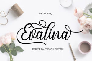 Evalina: The Handwritten Font for Bold Branding