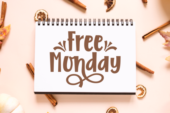 Free Monday: A Playful Handwritten Font for Editors