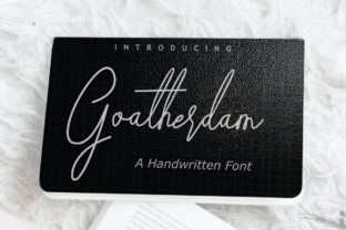 Goatherdam: A Handwritten Font for Modern Web Design