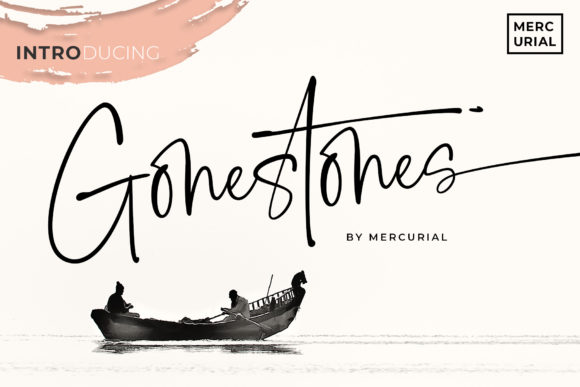 Gonestones: A Heartfelt Script Font for Your Brand