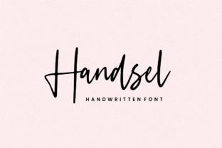 Handsel: A Contemporary Handwritten Font for Web Design
