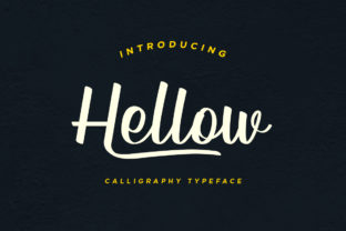 Hellow: A Fun Handwritten Font for Crafters