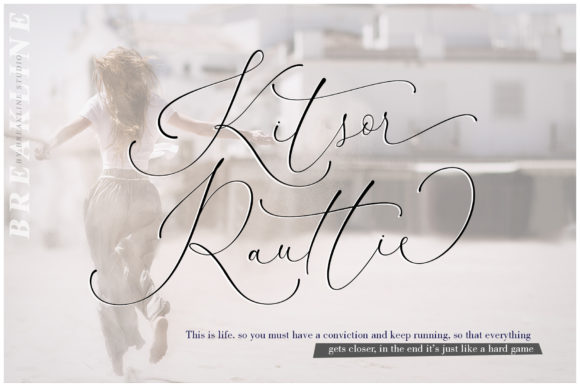 Kitsor Rauttie: A Signature Font for Web Design