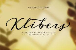 Klibers: A Modern Calligraphy Font for Web Design