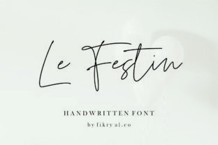 Le Festiin: A Handwritten Font for Bold Marketing