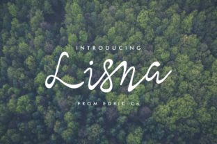 Lisna: A Sophisticated Handwritten Font for Makers