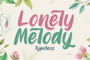 Lonely Melody: A Charming Script Font for Makers