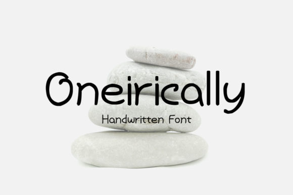 Oneirically: A Whimsical Handwritten Font for Branding