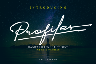 Profiles: A Sophisticated Handwritten Font for Branding