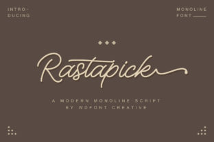 Rastapick: A Handwritten Font for Your Brand
