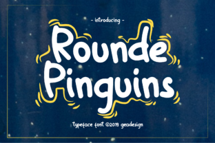 Rounde Pinguins: A Playful Font for Small Business