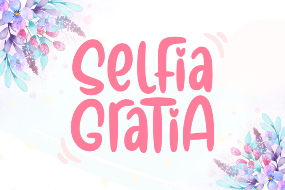 Selfia Gratia: A Bold Handwritten Font for Web Design