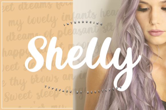 Shelly: A Sweet Script Font for Crafters