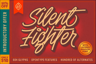 Silent Fighter: A Premium Script Font for Brand Identity