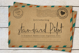 Standard Pilot: A Handwritten Font for Authentic Branding