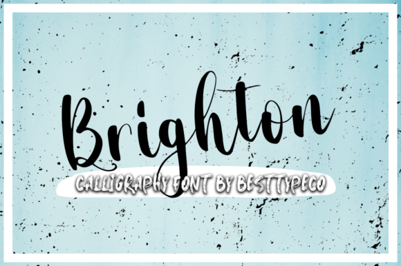 The Brighton: A Dynamic Script Font for Editorial Design