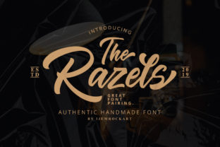 The Razels: A Retro Handwritten Font for Web Design