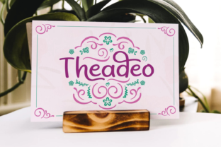 Theadeo: A Premium Script Font for Web Design