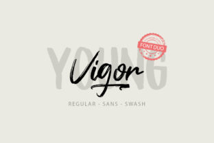 Young Vigor Duo: A Modern Typeface for Editorial Design
